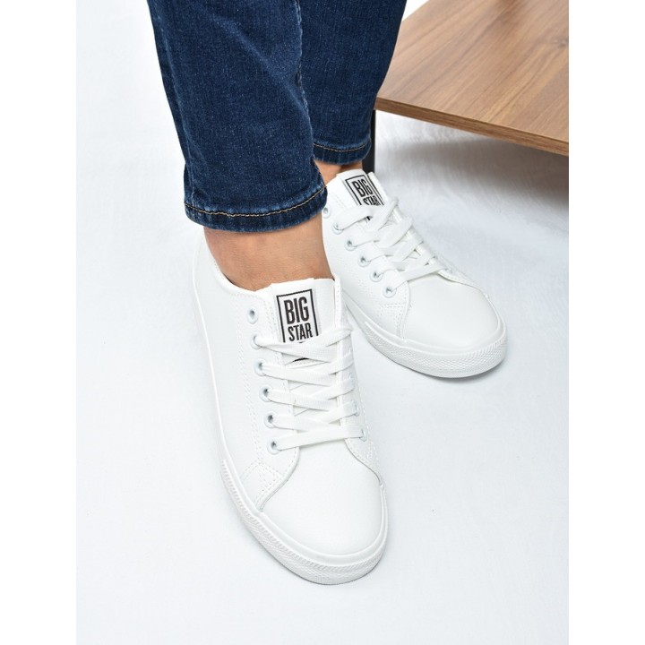 Trampki damskie Big Star TT274960 Białe
