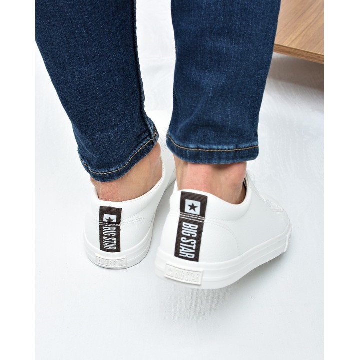 Trampki damskie Big Star TT274960 Białe
