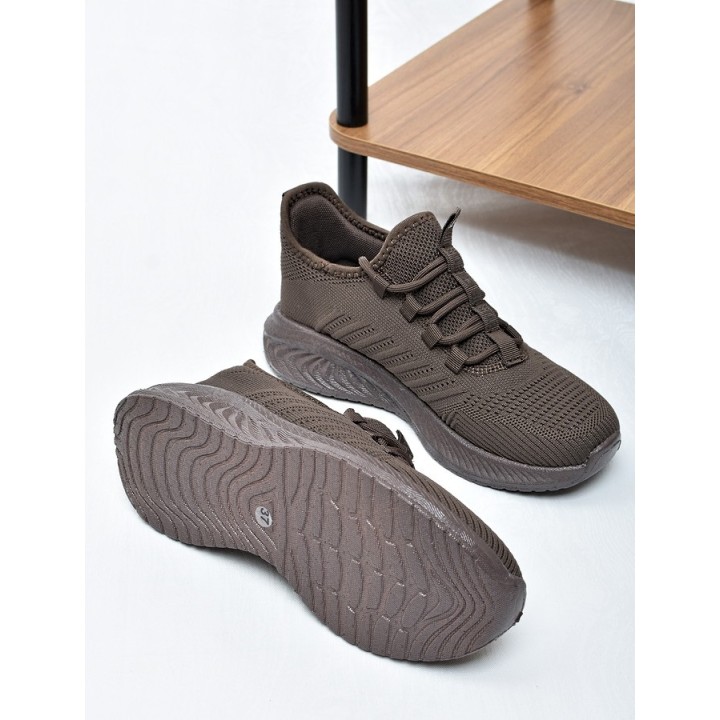 Sneakersy młodzieżowe Big Star UU274055 Ciemny Brąz