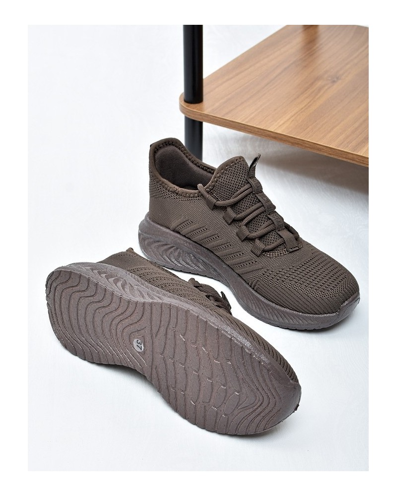 Sneakersy młodzieżowe Big Star UU274055 Ciemny Brąz