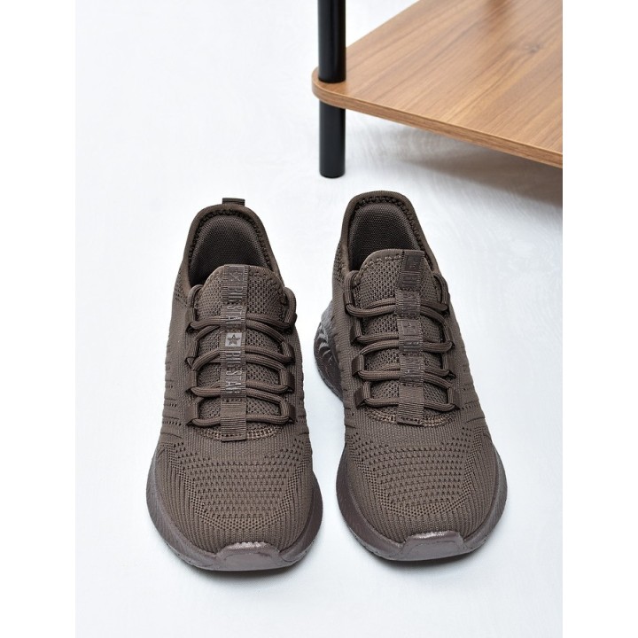 Sneakersy młodzieżowe Big Star UU274055 Ciemny Brąz