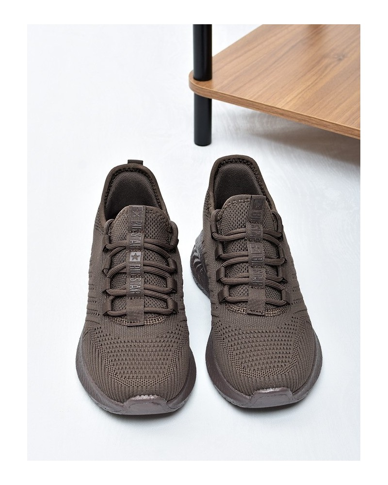 Sneakersy młodzieżowe Big Star UU274055 Ciemny Brąz