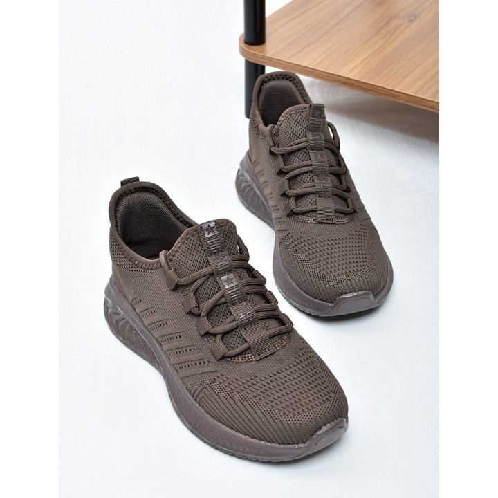 Sneakersy młodzieżowe Big Star UU274055 Ciemny Brąz