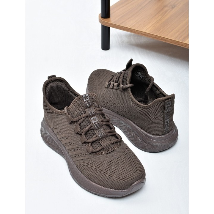 Sneakersy młodzieżowe Big Star UU274055 Ciemny Brąz