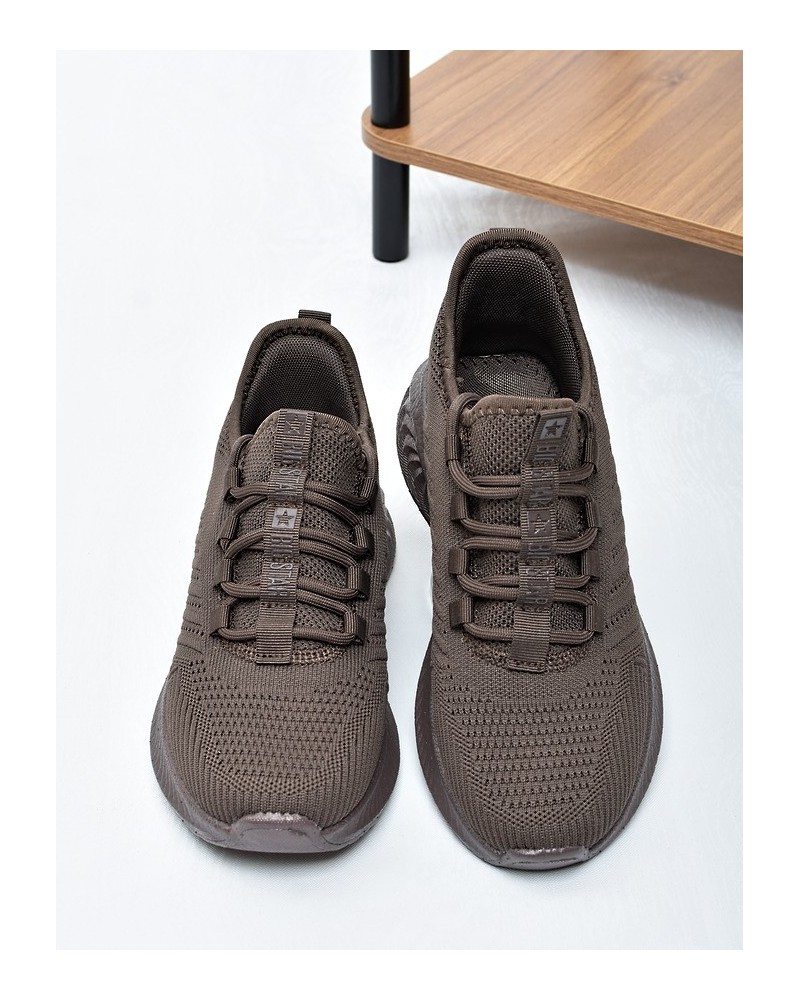Sneakersy młodzieżowe Big Star UU274055 Ciemny Brąz