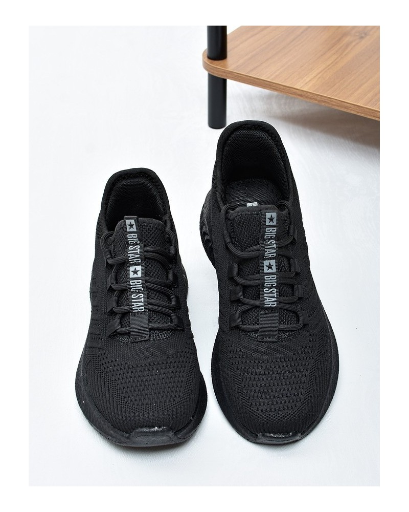 Sneakersy młodzieżowe Big Star UU274057 Czarne