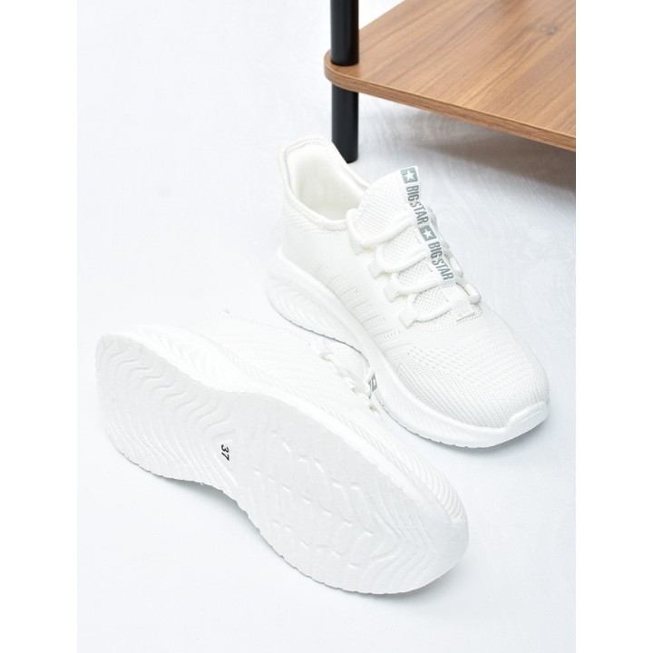 Sneakarsy młodzieżowe Big Star UU274056 Białe