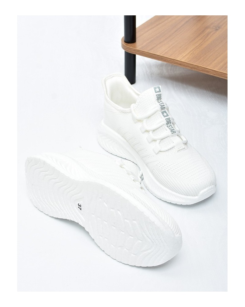 Sneakarsy młodzieżowe Big Star UU274056 Białe