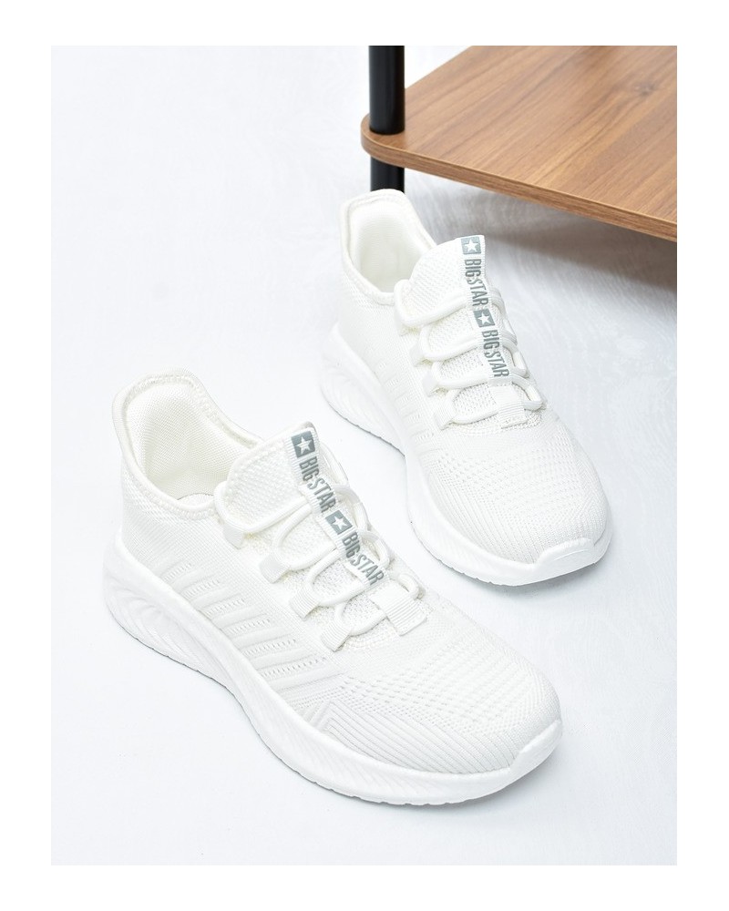 Sneakarsy młodzieżowe Big Star UU274056 Białe