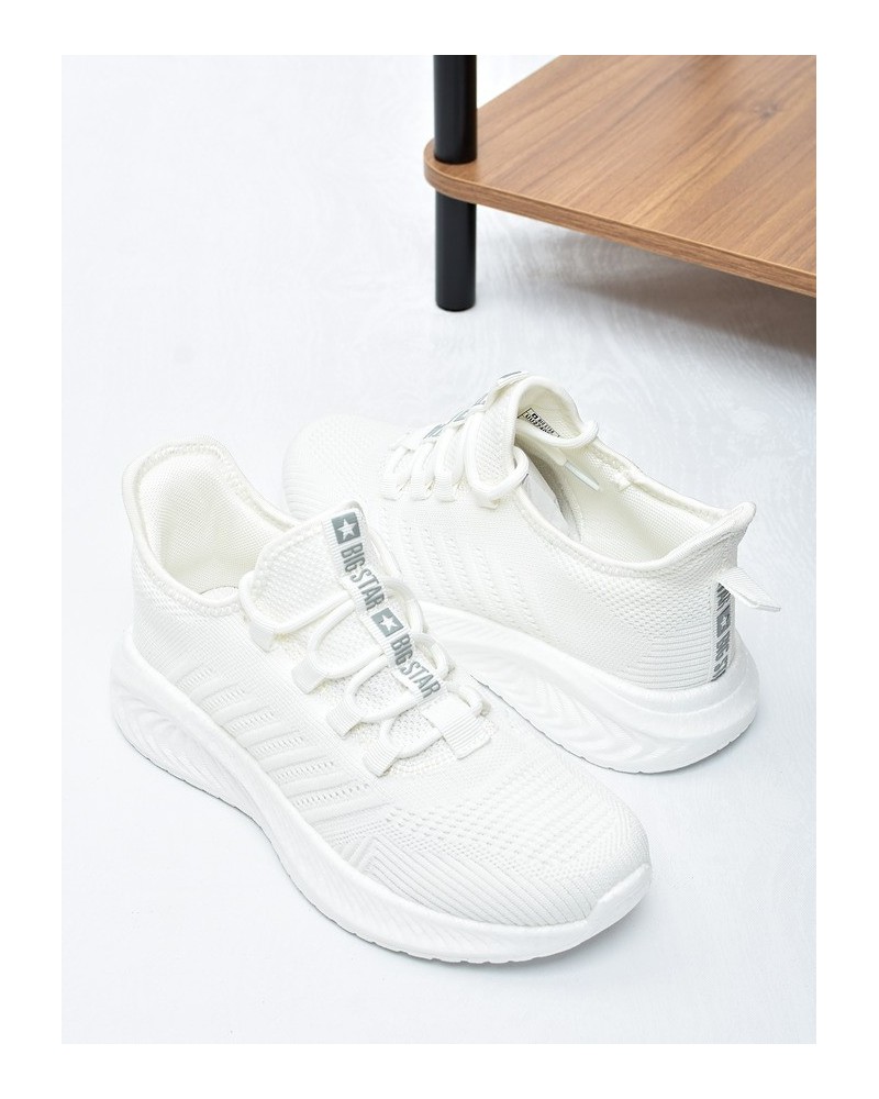 Sneakarsy młodzieżowe Big Star UU274056 Białe