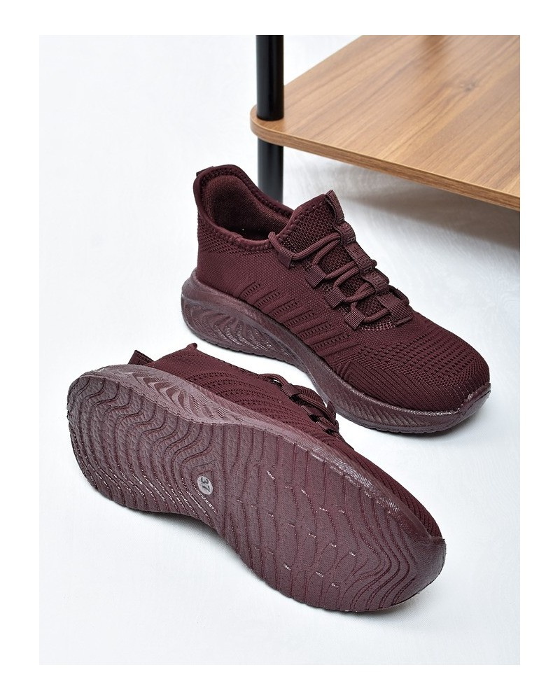 Sneakersy młodzieżowe Big Star UU274053 Burgund