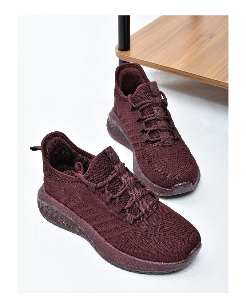 Sneakersy młodzieżowe Big Star UU274053 Burgund
