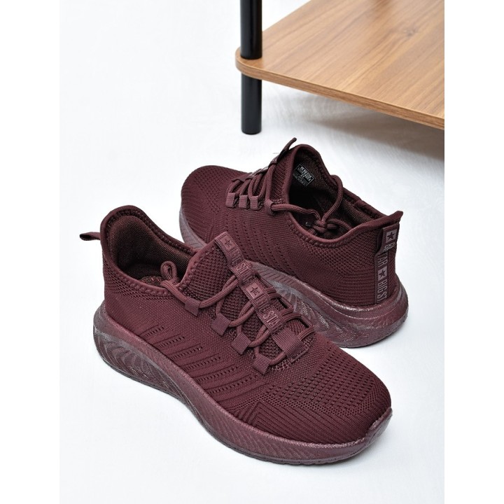 Sneakersy młodzieżowe Big Star UU274053 Burgund