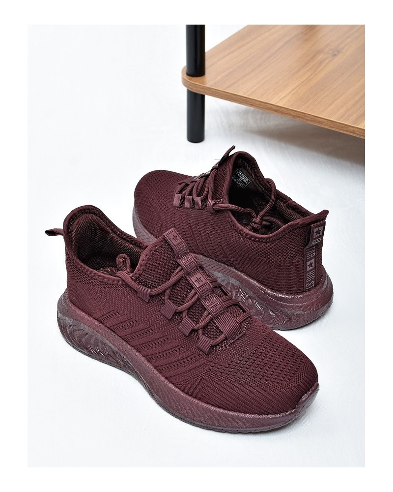 Sneakersy młodzieżowe Big Star UU274053 Burgund
