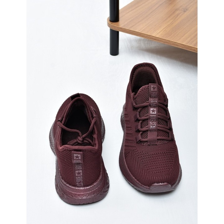 Sneakersy młodzieżowe Big Star UU274053 Burgund