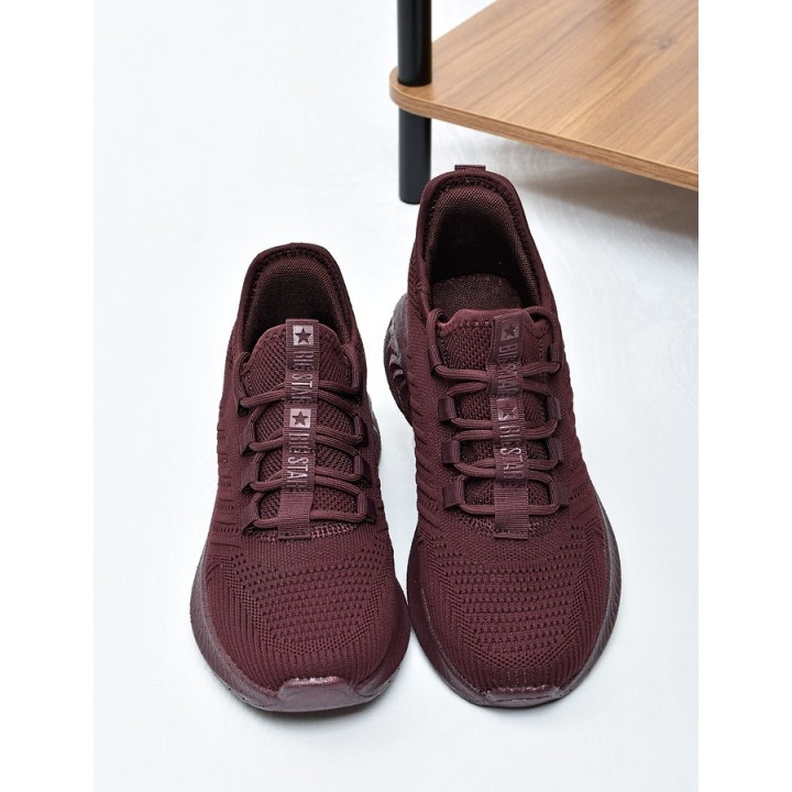 Sneakersy młodzieżowe Big Star UU274053 Burgund