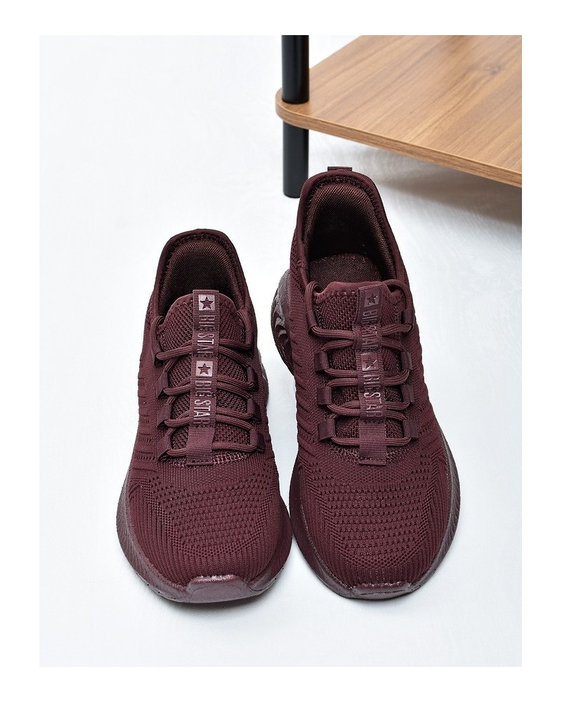 Sneakersy młodzieżowe Big Star UU274053 Burgund