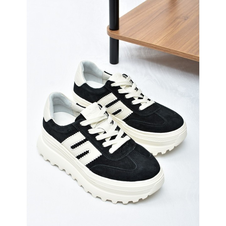Snekaersy damskie Vinceza 79608 Czarne