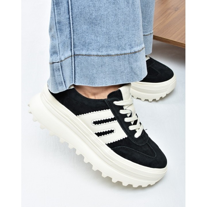 Snekaersy damskie Vinceza 79608 Czarne