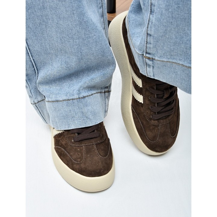 Sneakersy damskie Vinceza 79648 Brąz