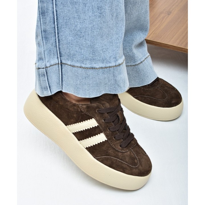 Sneakersy damskie Vinceza 79648 Brąz