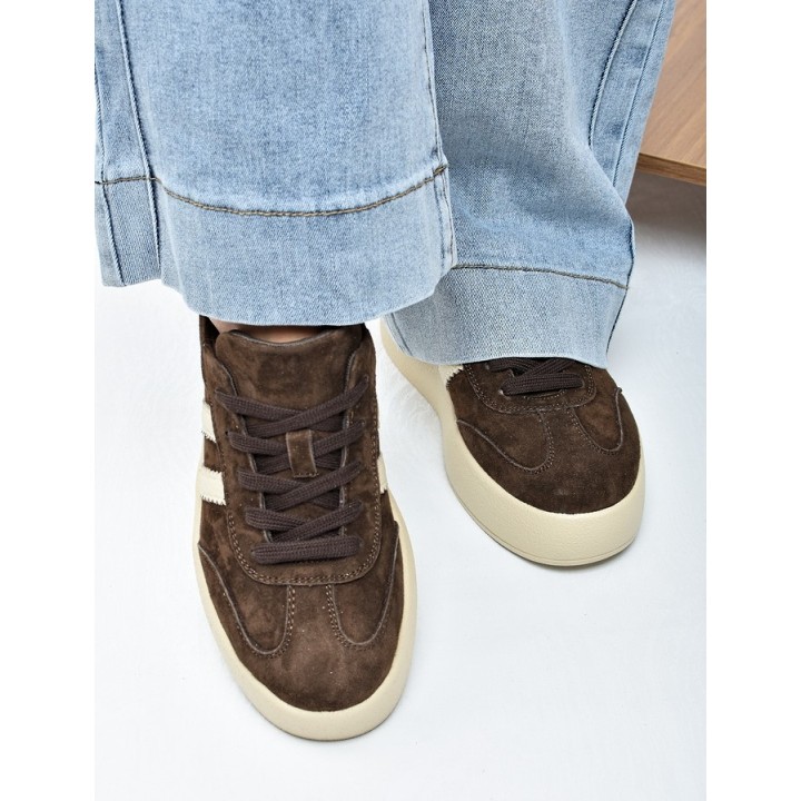 Sneakersy damskie Vinceza 79648 Brąz