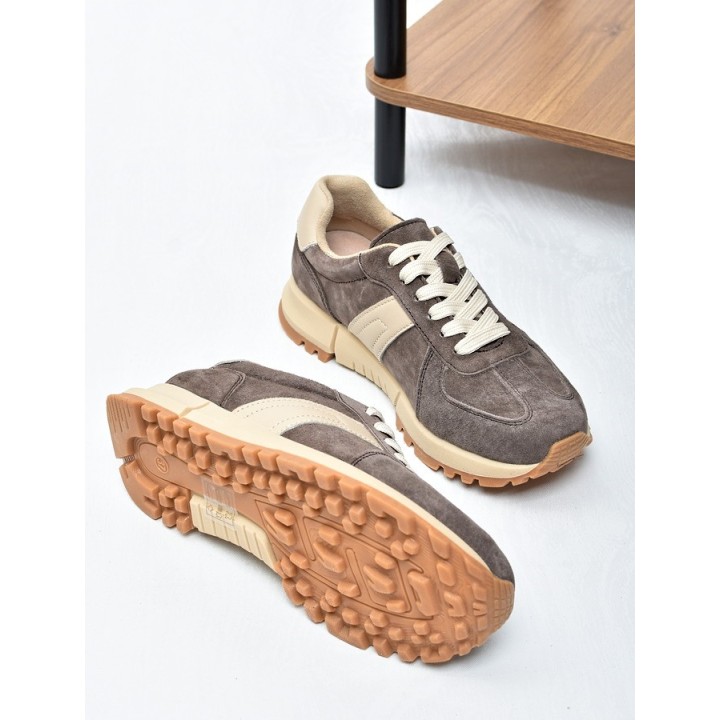 Sneakersy damskie Vinceza 93219 Brąz