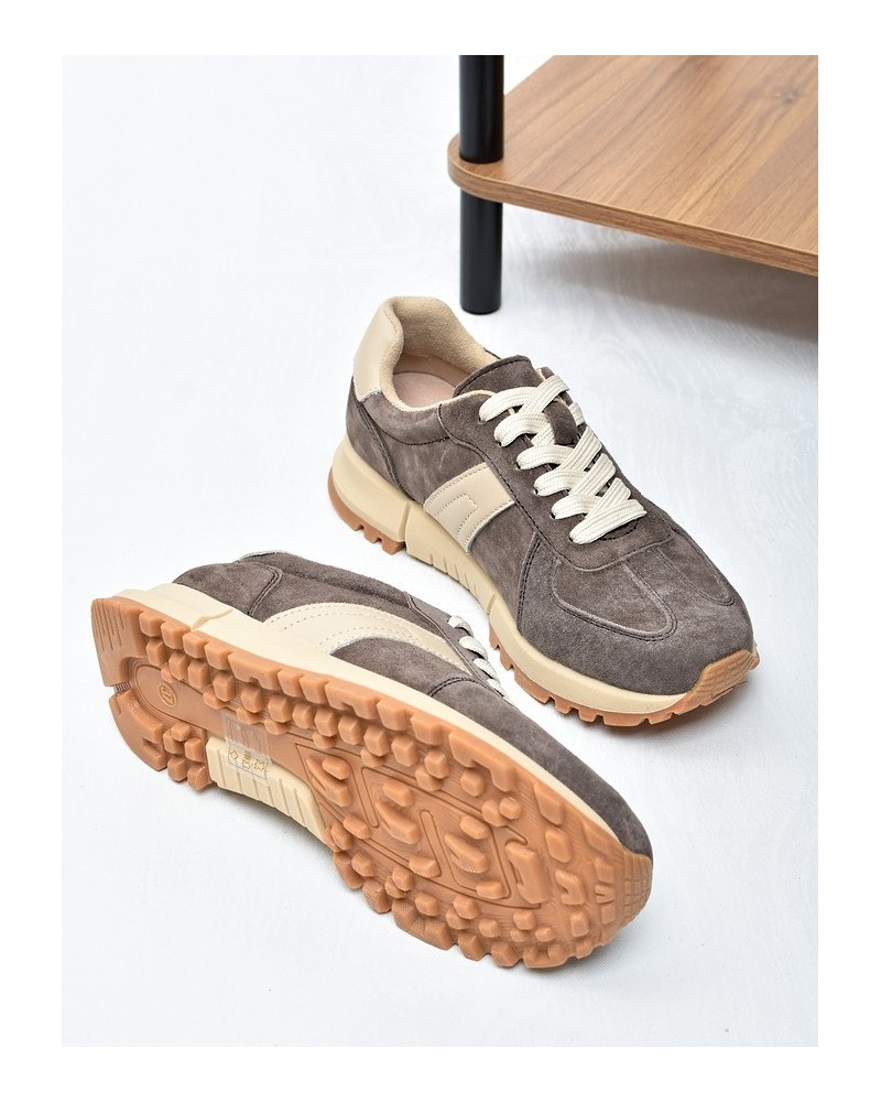 Sneakersy damskie Vinceza 93219 Brąz