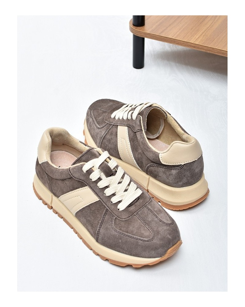 Sneakersy damskie Vinceza 93219 Brąz