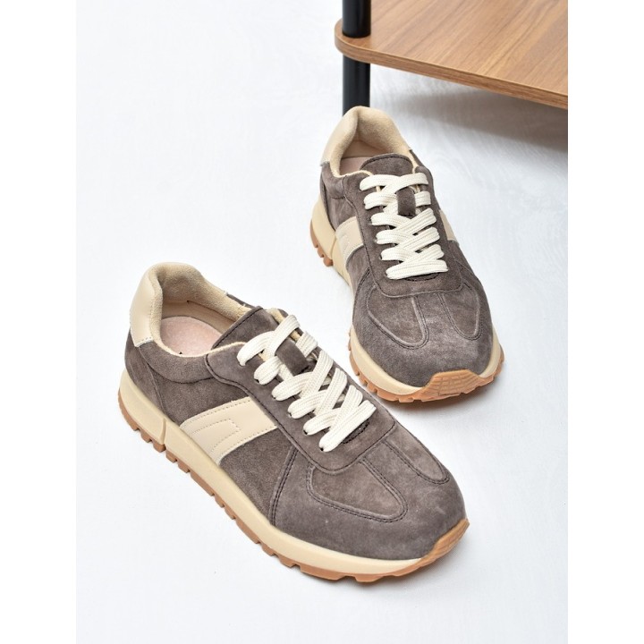 Sneakersy damskie Vinceza 93219 Brąz