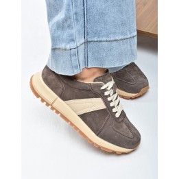 Sneakersy damskie Vinceza 93219 Brąz