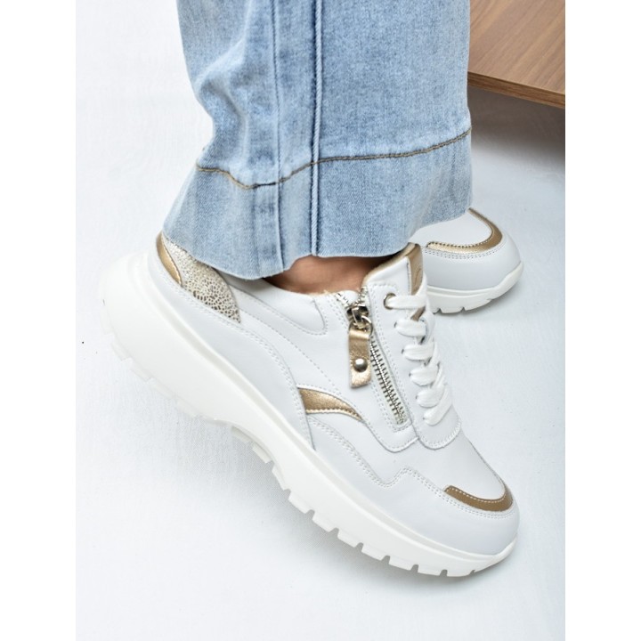 Sneakersy damskie Vinceza 39970 Białe