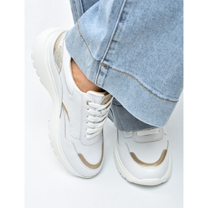 Sneakersy damskie Vinceza 39970 Białe