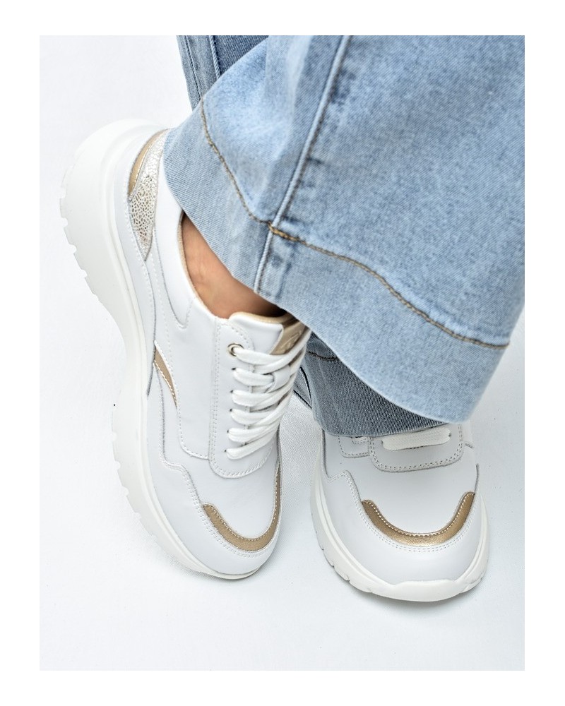 Sneakersy damskie Vinceza 39970 Białe