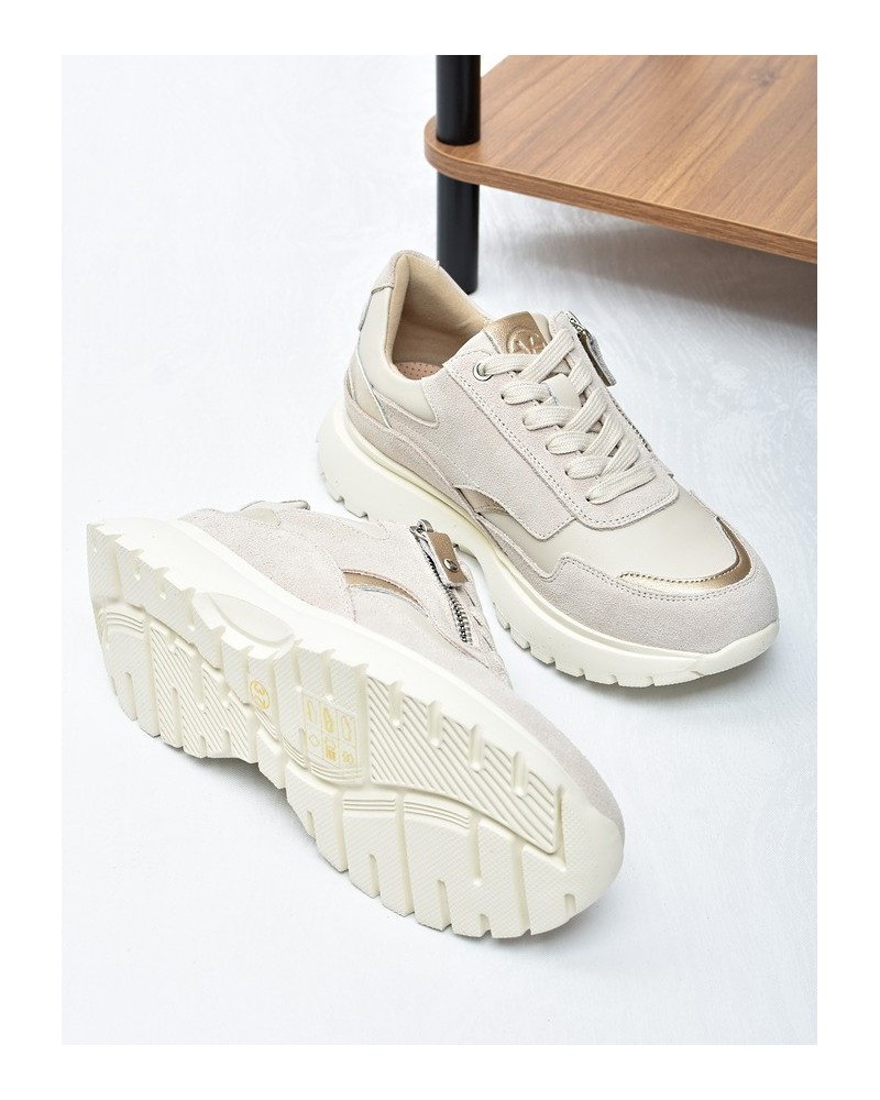 Sneakersy damskie Vinceza 39970 Beż