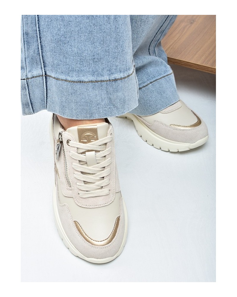 Sneakersy damskie Vinceza 39970 Beż