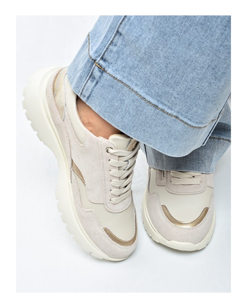 Sneakersy damskie Vinceza 39970 Beż