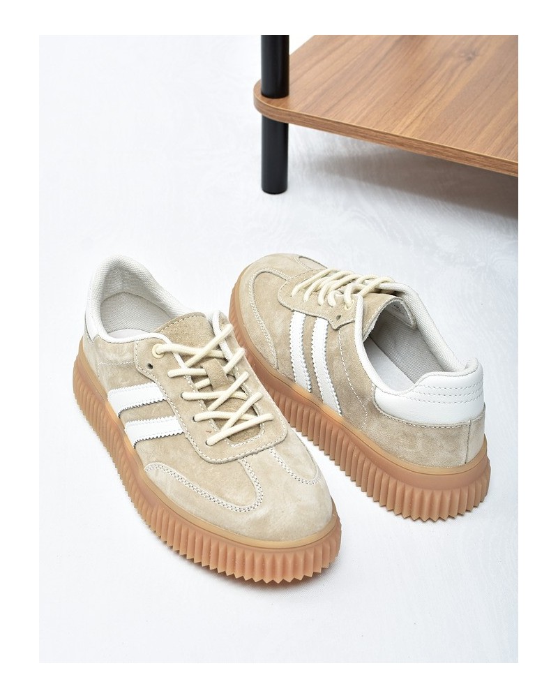 Sneakersy damskie Vinceza 41500 Beż