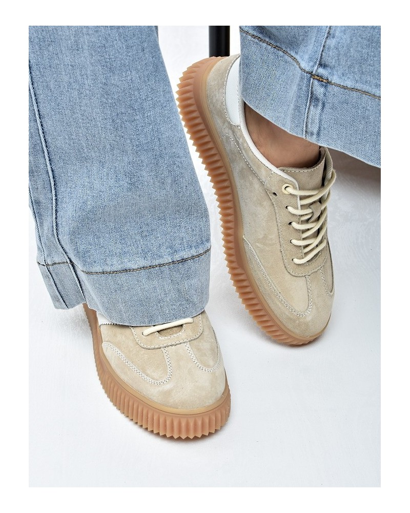 Sneakersy damskie Vinceza 41500 Beż