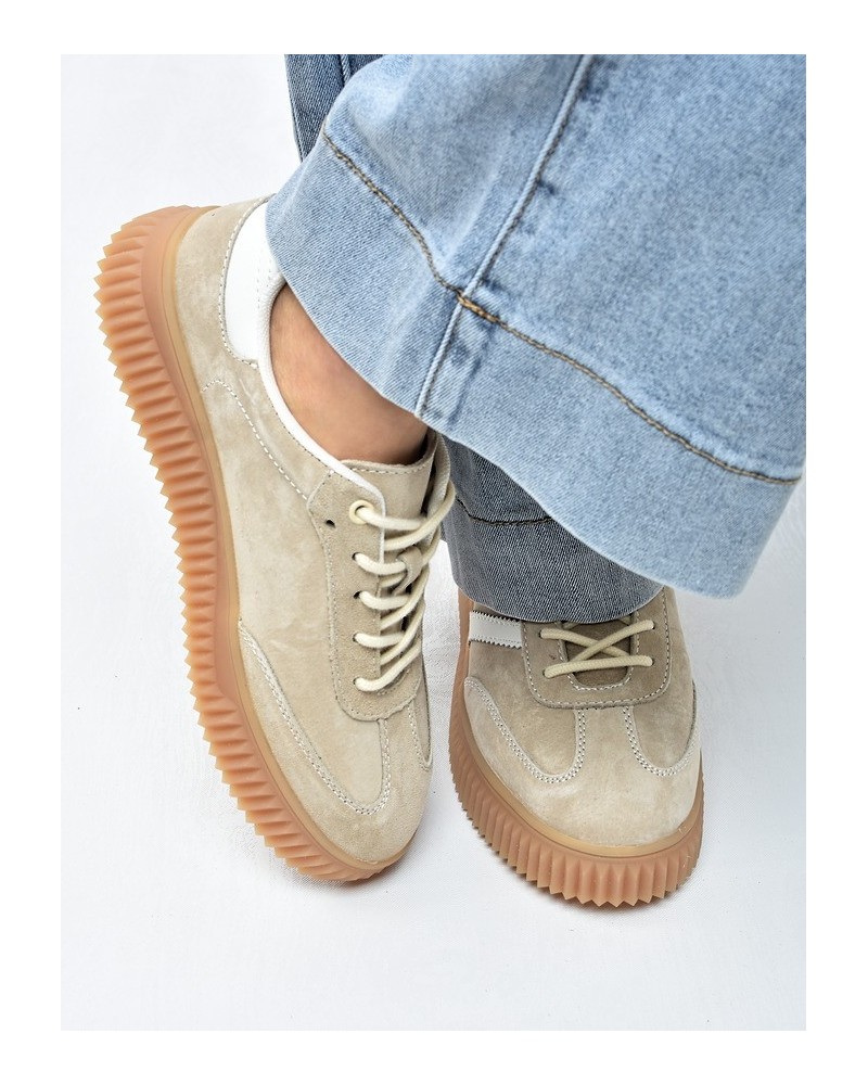 Sneakersy damskie Vinceza 41500 Beż
