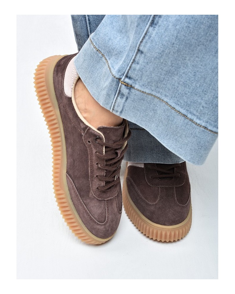 Sneakersy damskie Vinceza 41500 Brąz