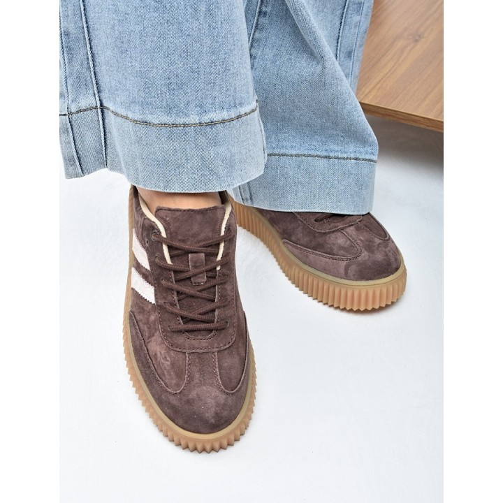 Sneakersy damskie Vinceza 41500 Brąz