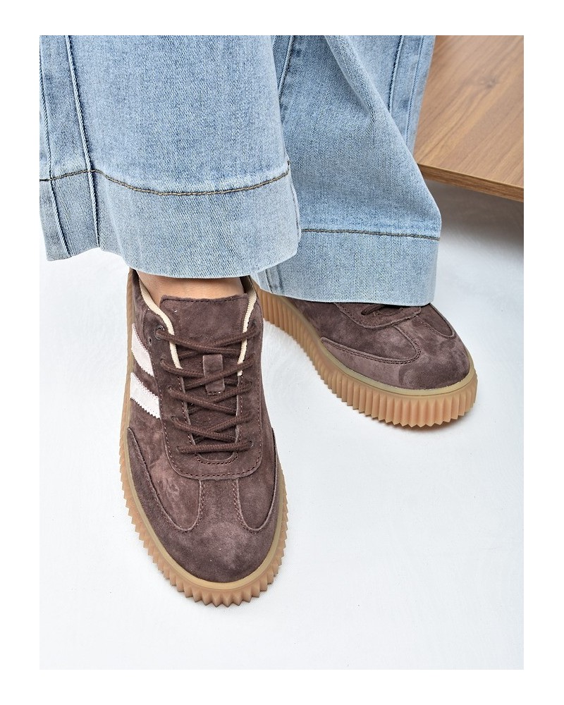 Sneakersy damskie Vinceza 41500 Brąz
