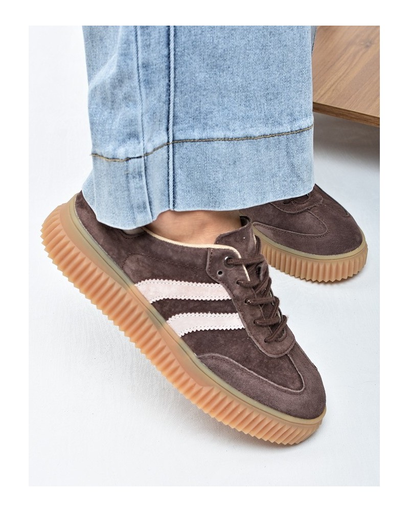 Sneakersy damskie Vinceza 41500 Brąz