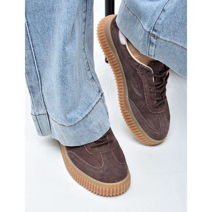 Sneakersy damskie Vinceza 41500 Brąz