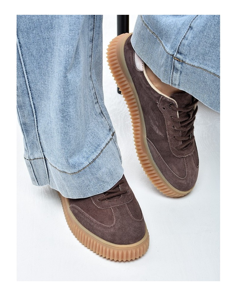 Sneakersy damskie Vinceza 41500 Brąz