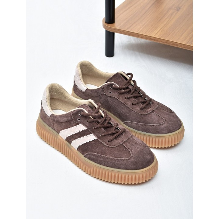 Sneakersy damskie Vinceza 41500 Brąz