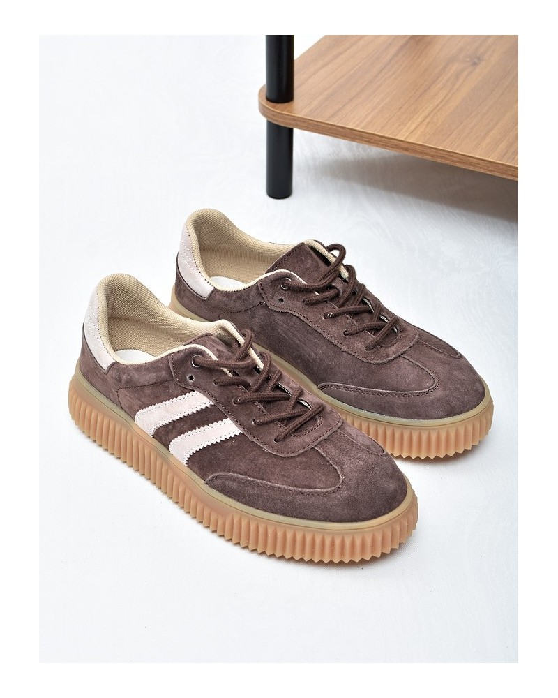 Sneakersy damskie Vinceza 41500 Brąz