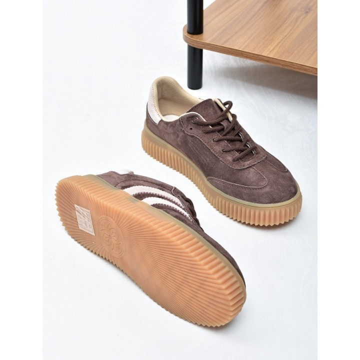Sneakersy damskie Vinceza 41500 Brąz