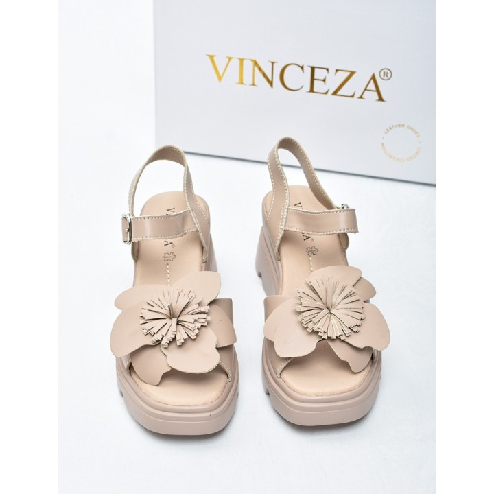Sandały damskie Vinceza 79615 Beż